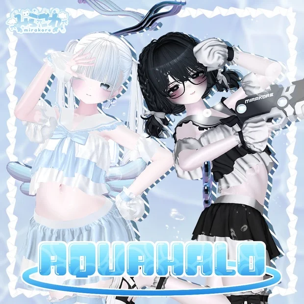 aqua halo — 水鉄砲ギミック